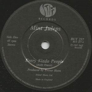 Mint Juleps : Every Kinda People (7", Single)