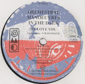 Orchestral Manoeuvres In The Dark : We Love You (7", Single)