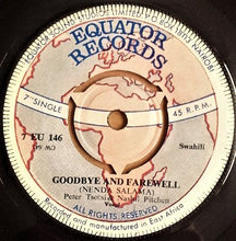 Load image into Gallery viewer, Peter Tsotsi &amp; Nashil Pitchen* : Goodbye And Farewell  (7&quot;, Single)
